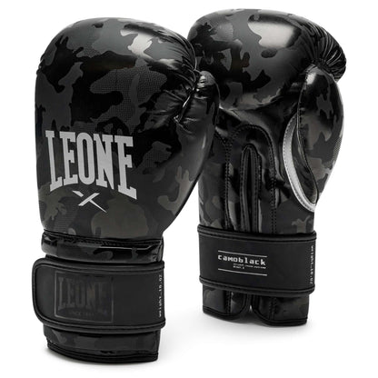 Leone 1947 Camoblack Boxningshandskar GN327 - TRÄNING & PERFORMANCE BUTIKEN