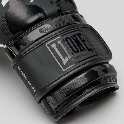 Leone 1947 Camoblack Boxningshandskar GN327 - TRÄNING & PERFORMANCE BUTIKEN