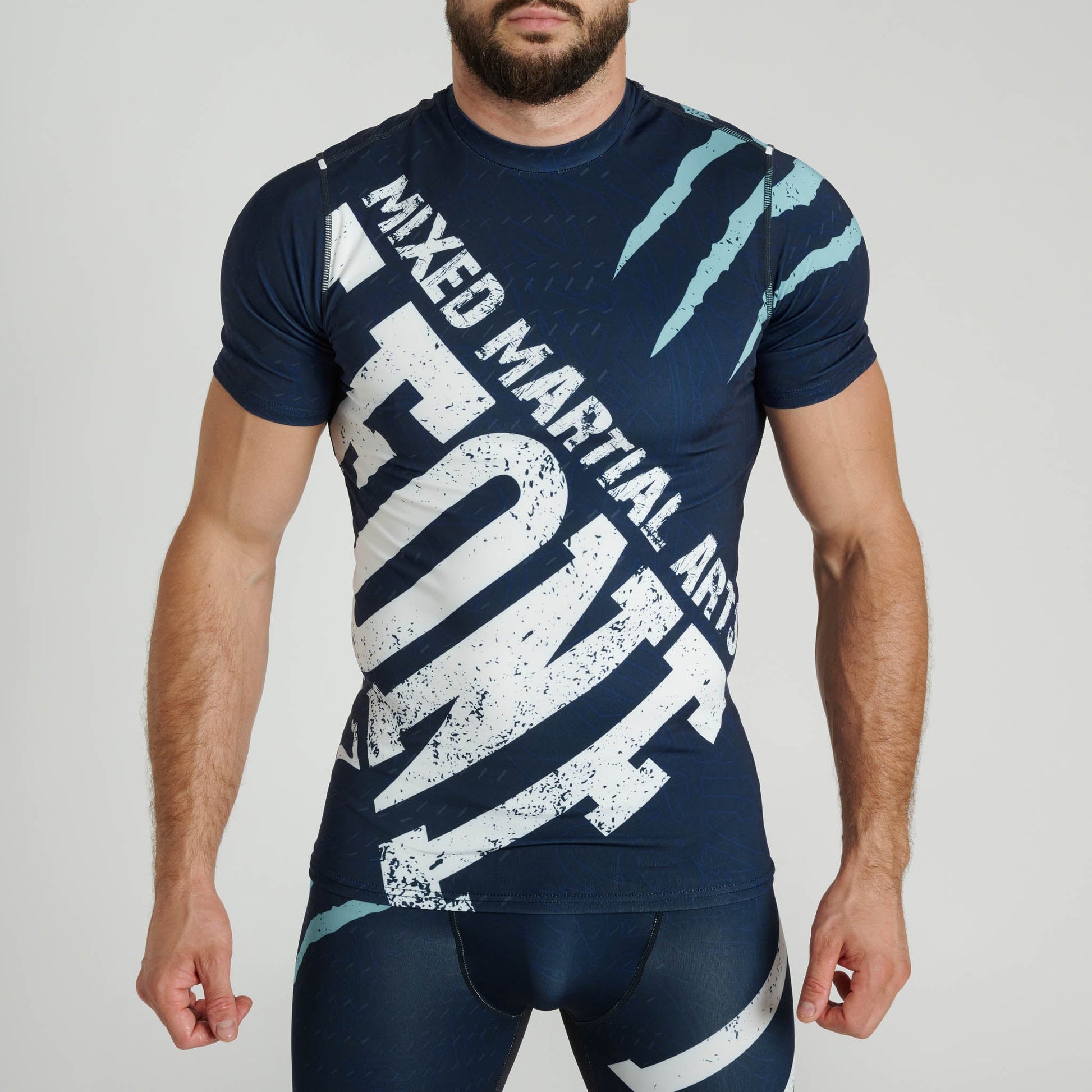 Leone 1947 Rashguard AB942 Kort Ärm - TRÄNING & PERFORMANCE BUTIKEN