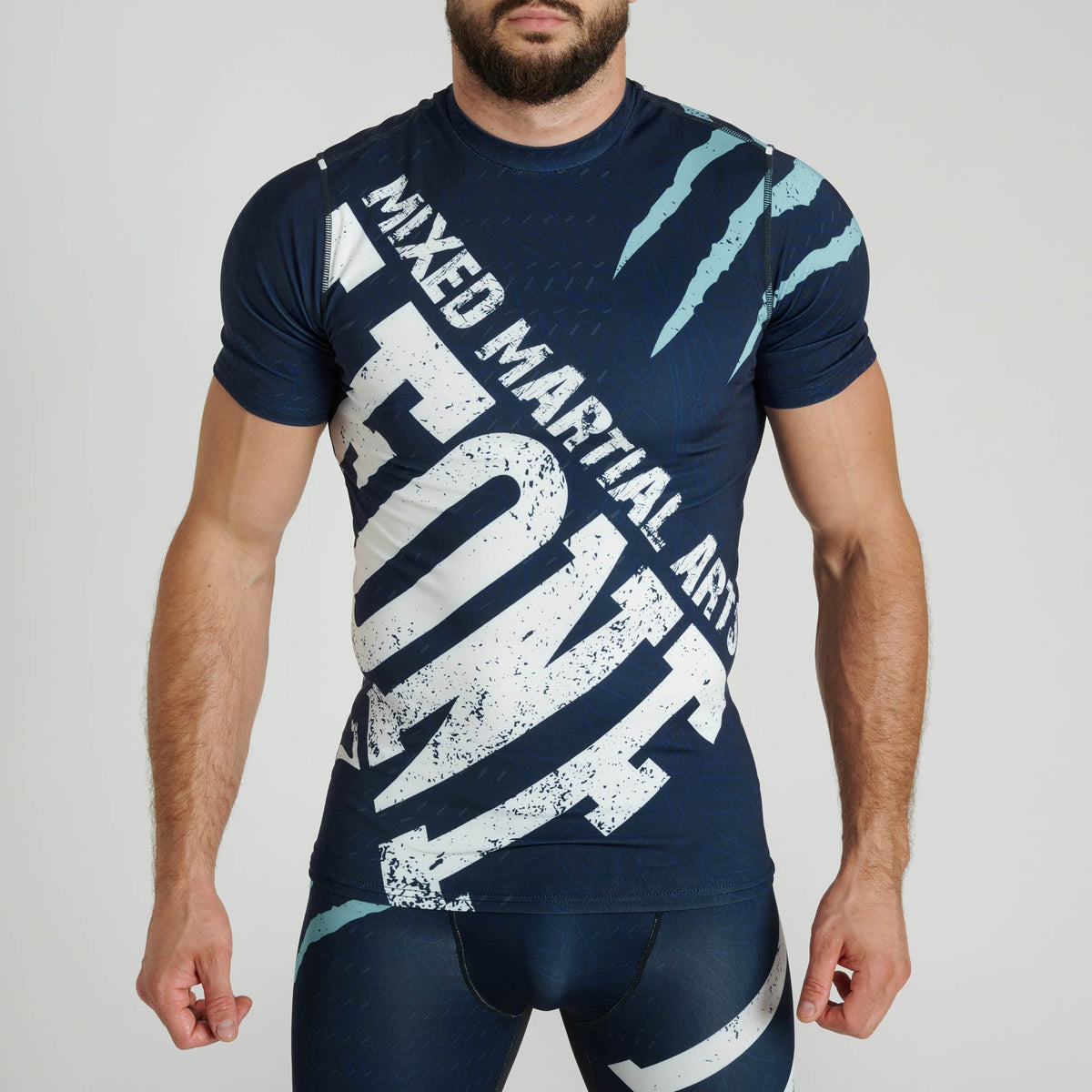 Leone 1947 Rashguard AB942 Kort Ärm - TRÄNING & PERFORMANCE BUTIKEN