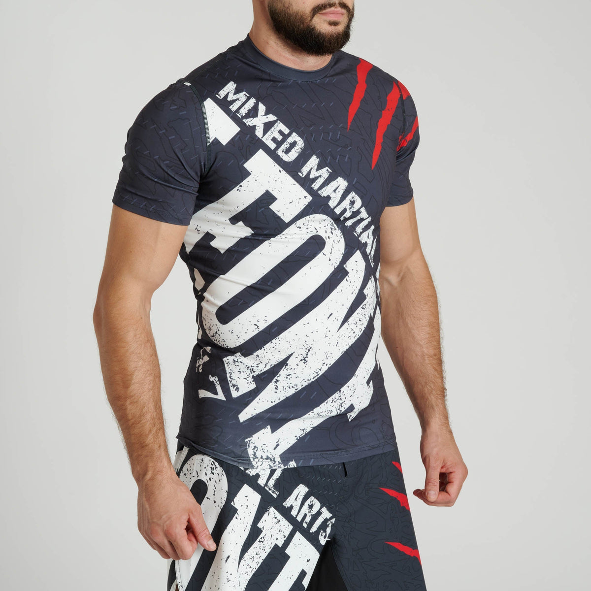 Leone 1947 Rashguard AB942 Kort Ärm - TRÄNING & PERFORMANCE BUTIKEN
