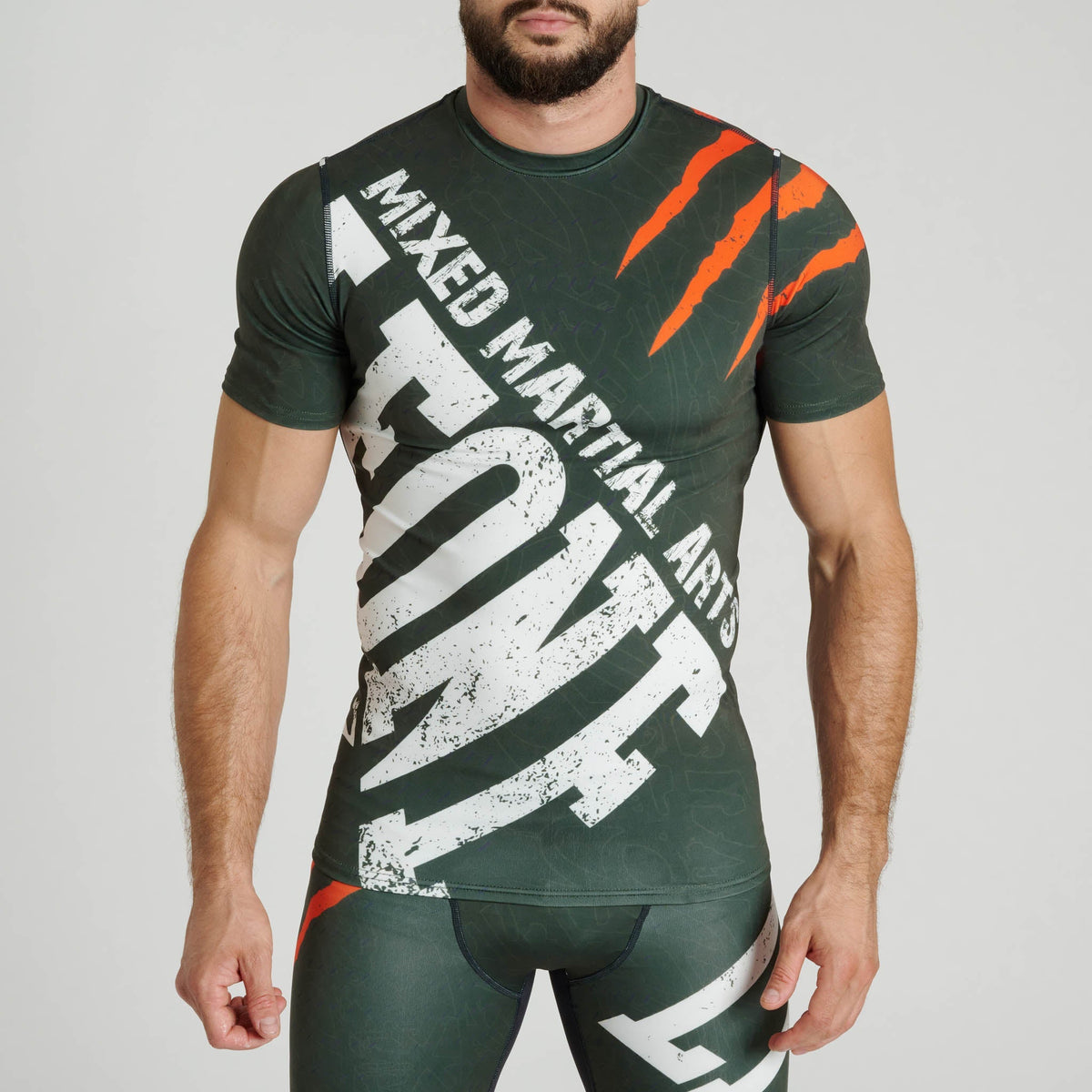 Leone 1947 Rashguard AB942 Kort Ärm - TRÄNING & PERFORMANCE BUTIKEN