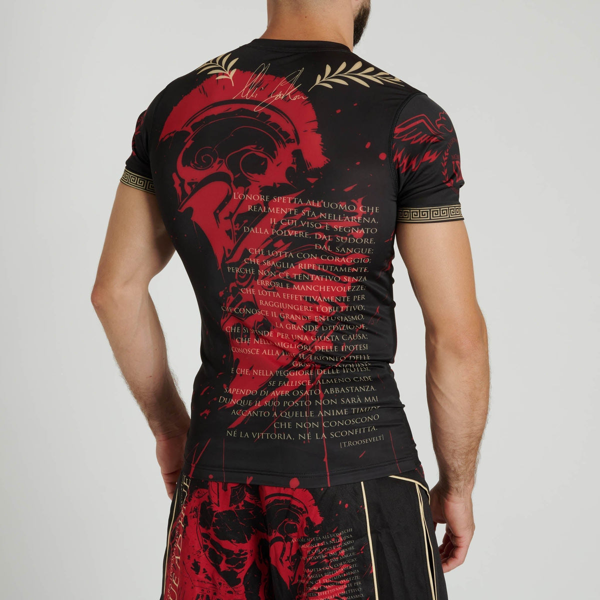 Leone 1947 Rashguard AB949 Kort Ärm - TRÄNING & PERFORMANCE BUTIKEN