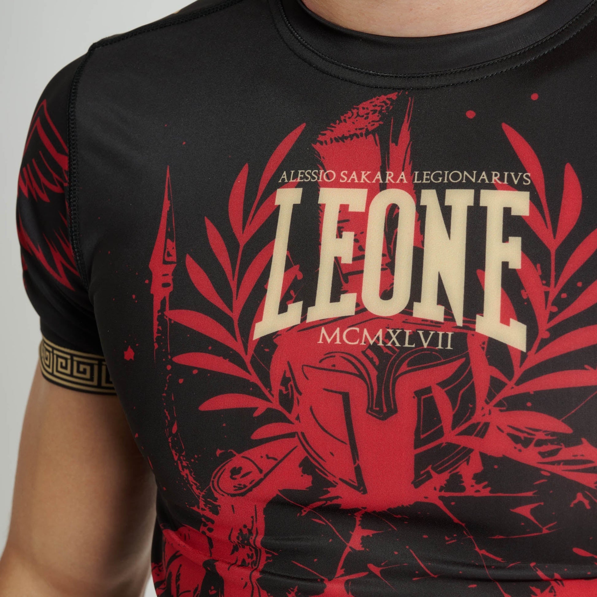 Leone 1947 Rashguard AB949 Kort Ärm - TRÄNING & PERFORMANCE BUTIKEN