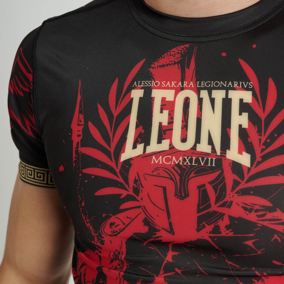 Leone 1947 Rashguard AB949 Kort Ärm - TRÄNING & PERFORMANCE BUTIKEN