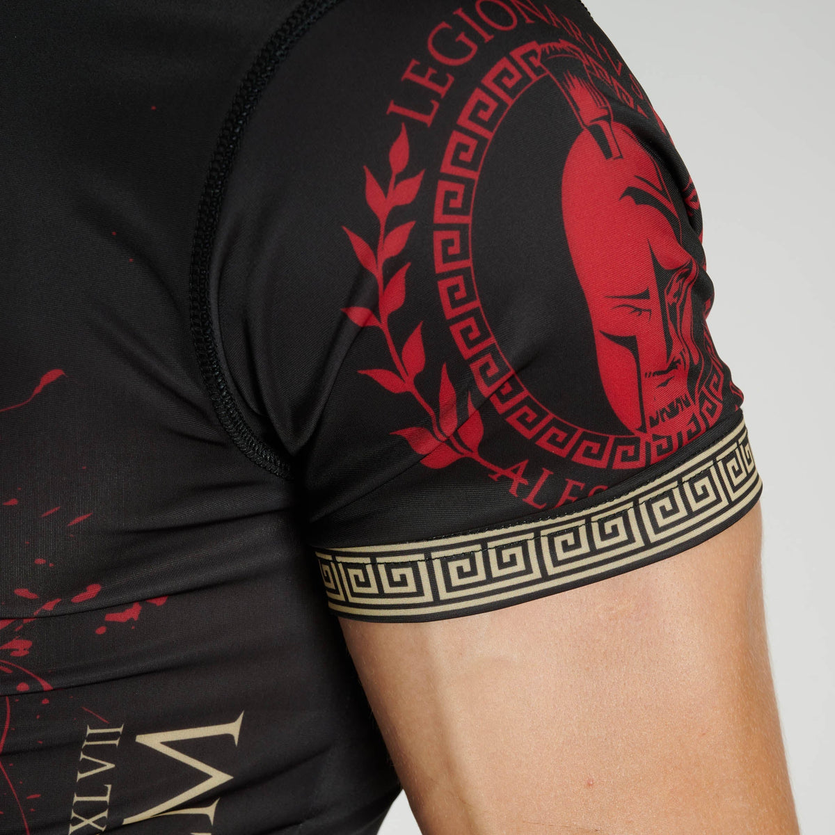 Leone 1947 Rashguard AB949 Kort Ärm - TRÄNING & PERFORMANCE BUTIKEN
