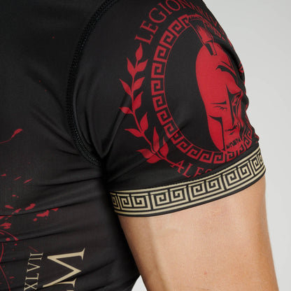 Leone 1947 Rashguard AB949 Kort Ärm - TRÄNING & PERFORMANCE BUTIKEN