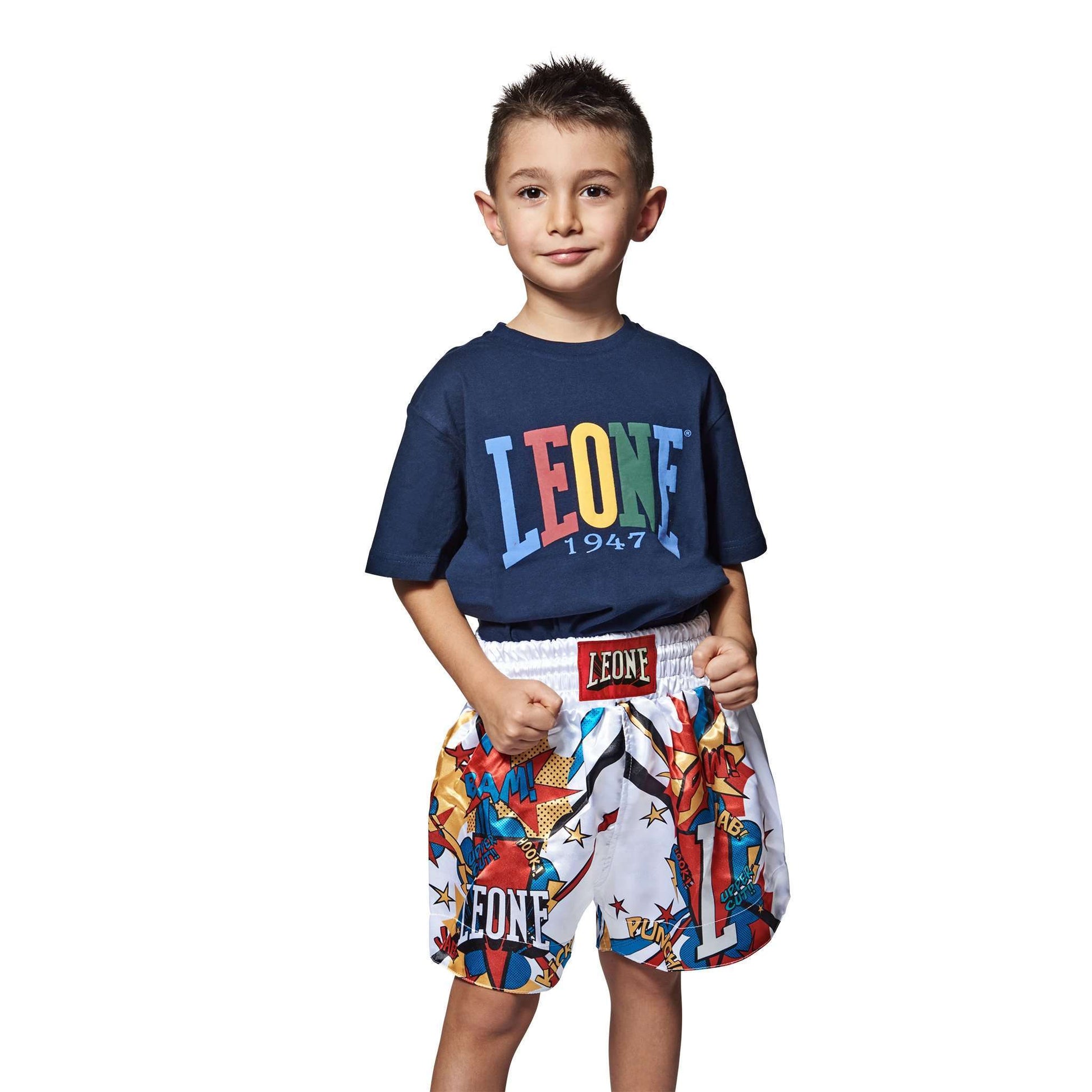 Leone 1947 Thai Shorts Junior ABJ02 - TRÄNING & PERFORMANCE BUTIKEN