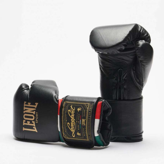 Leone Sport Orlando Classico Tricolore Boxningshandskar med Kardborre GNO03V - TRÄNING & PERFORMANCE BUTIKEN