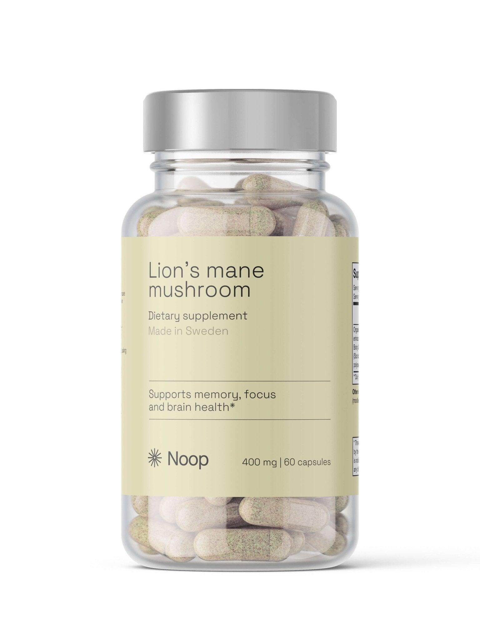 Lion's Mane Noop - TRÄNING & PERFORMANCE BUTIKEN