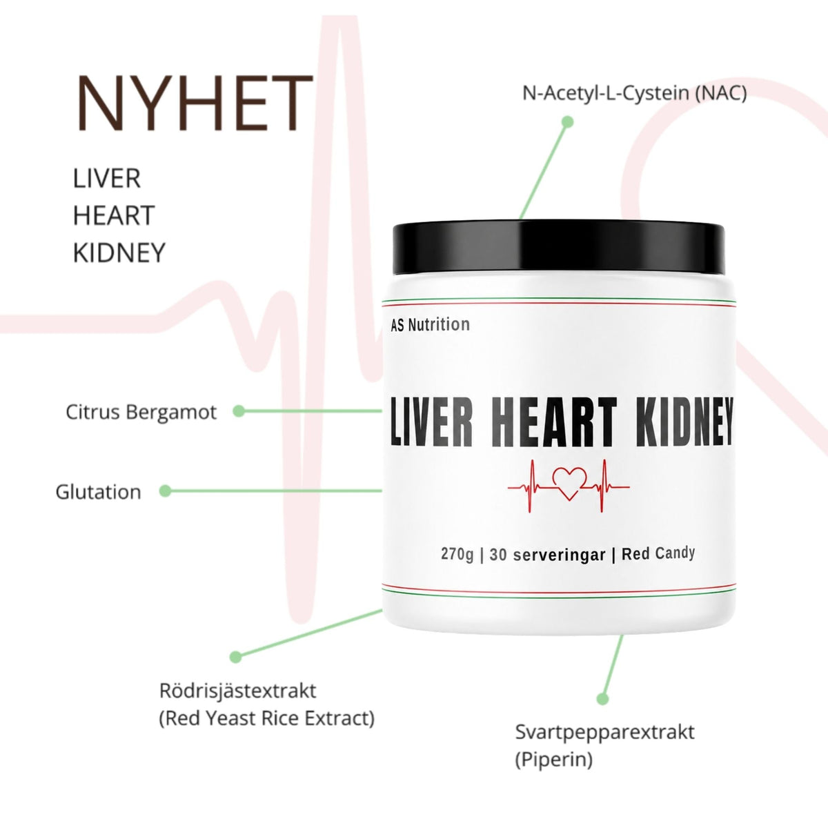 Liver Heart Kidney - TRÄNING & PERFORMANCE BUTIKEN