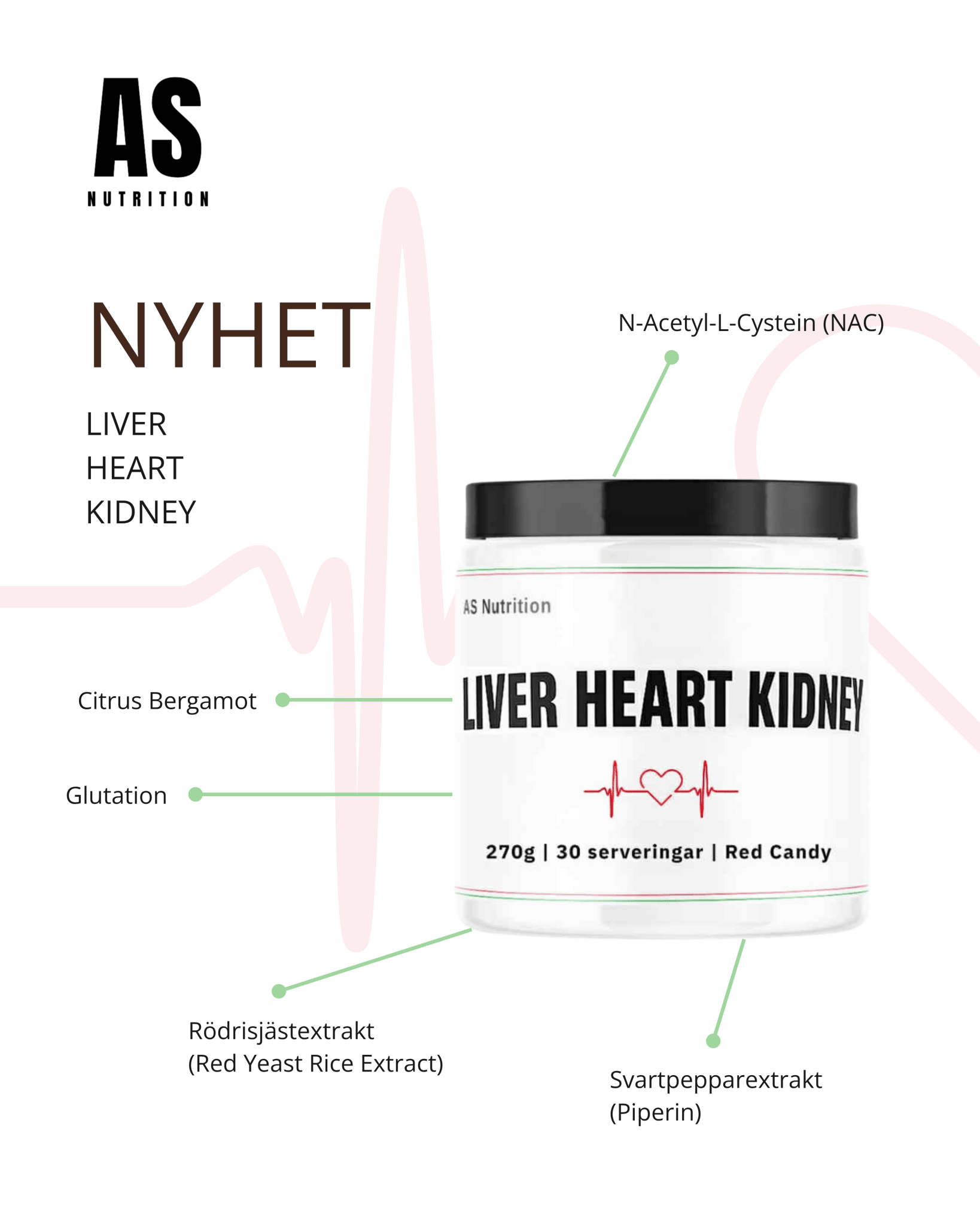 Liver Heart Kidney - TRÄNING & PERFORMANCE BUTIKEN