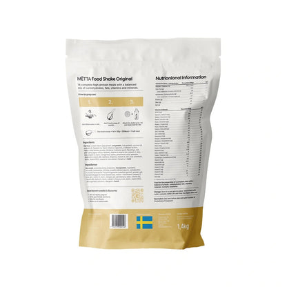 Måltidsersättare Banana & Peanut 1,4kg - TRÄNING & PERFORMANCE BUTIKEN
