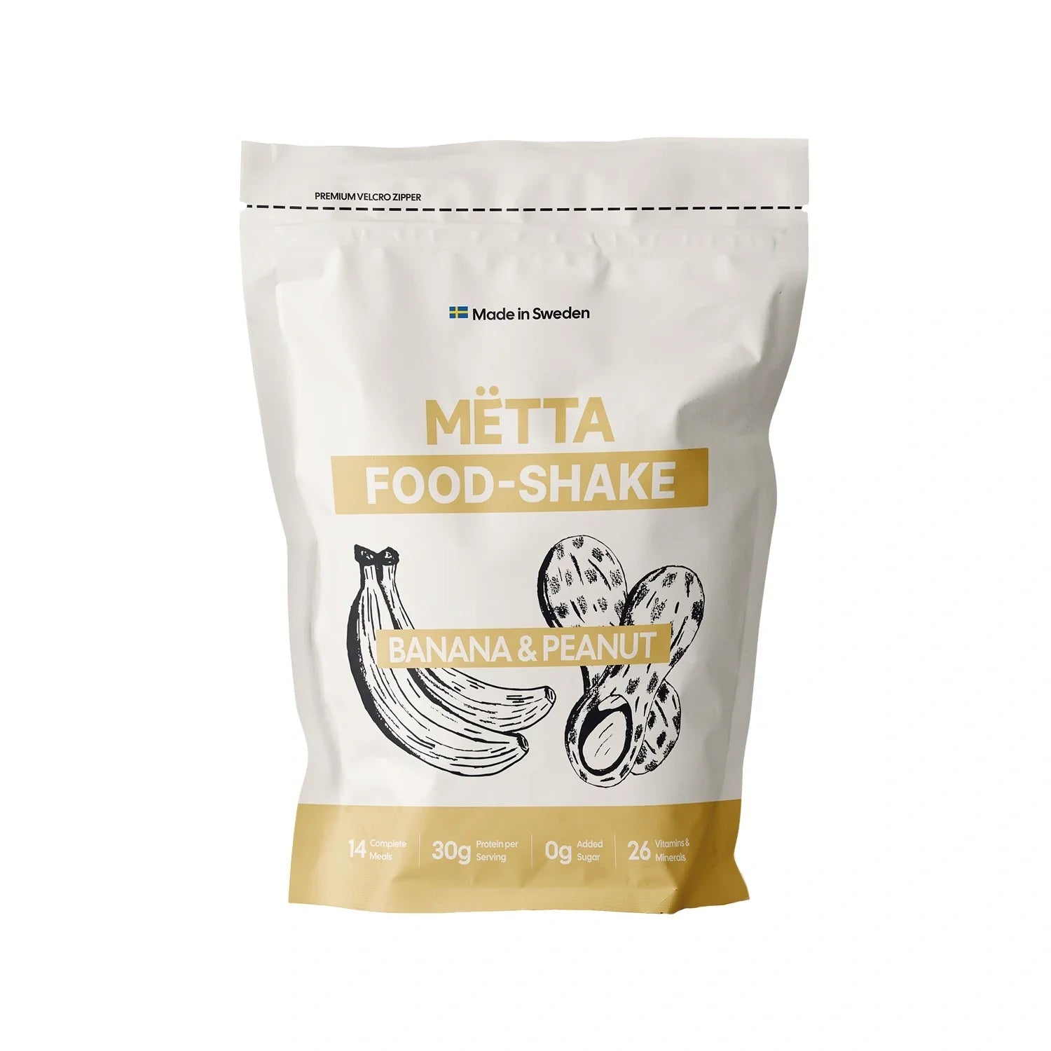 Måltidsersättare Banana & Peanut 1,4kg - TRÄNING & PERFORMANCE BUTIKEN