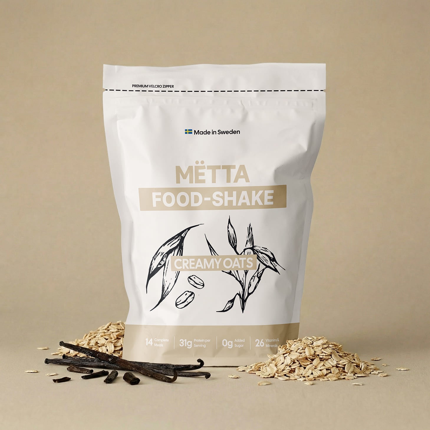 Måltidsersättare Creamy Oats 1,4kg - TRÄNING & PERFORMANCE BUTIKEN