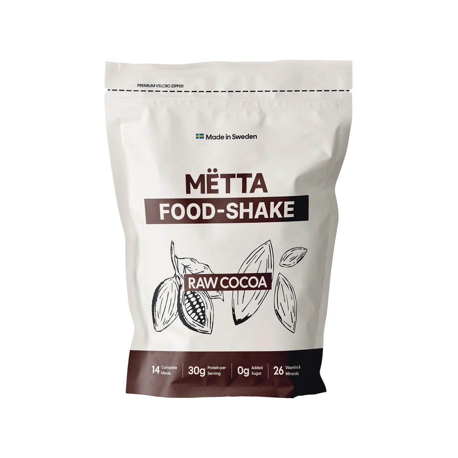 Måltidsersättare Raw Cacao 1,4kg - TRÄNING & PERFORMANCE BUTIKEN