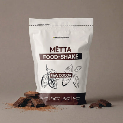 Måltidsersättare Raw Cacao 1,4kg - TRÄNING & PERFORMANCE BUTIKEN