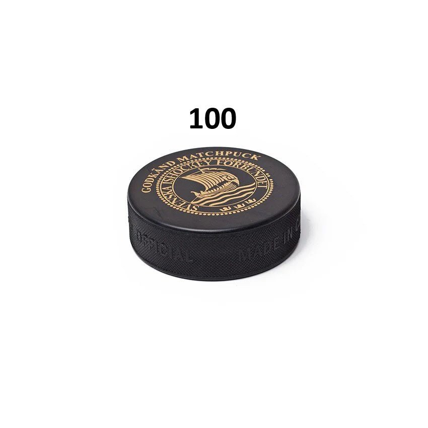 Matchpuck Hockey – Smetfri med matchtryck - 100-pack - TRÄNING & PERFORMANCE BUTIKEN