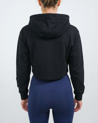 MISS ON Crop Hoodie - TRÄNING & PERFORMANCE BUTIKEN