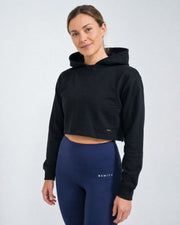 MISS ON Crop Hoodie