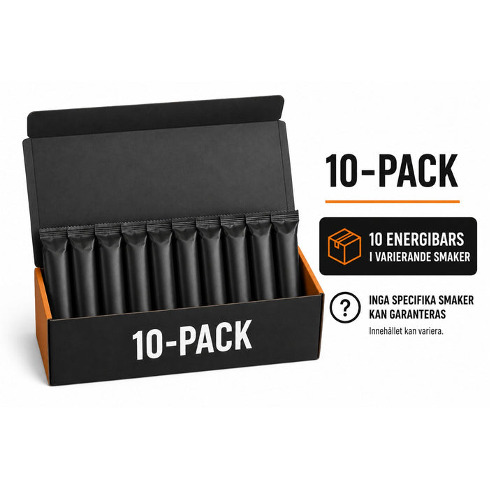 Mixbox Energibars – 10-pack