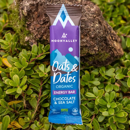Ekologiska Energibars Oats & Dates Choklad & Havssalt 12-pack