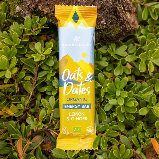 Ekologiska Energibars Oats & Dates Citron & Ingefära 12-pack