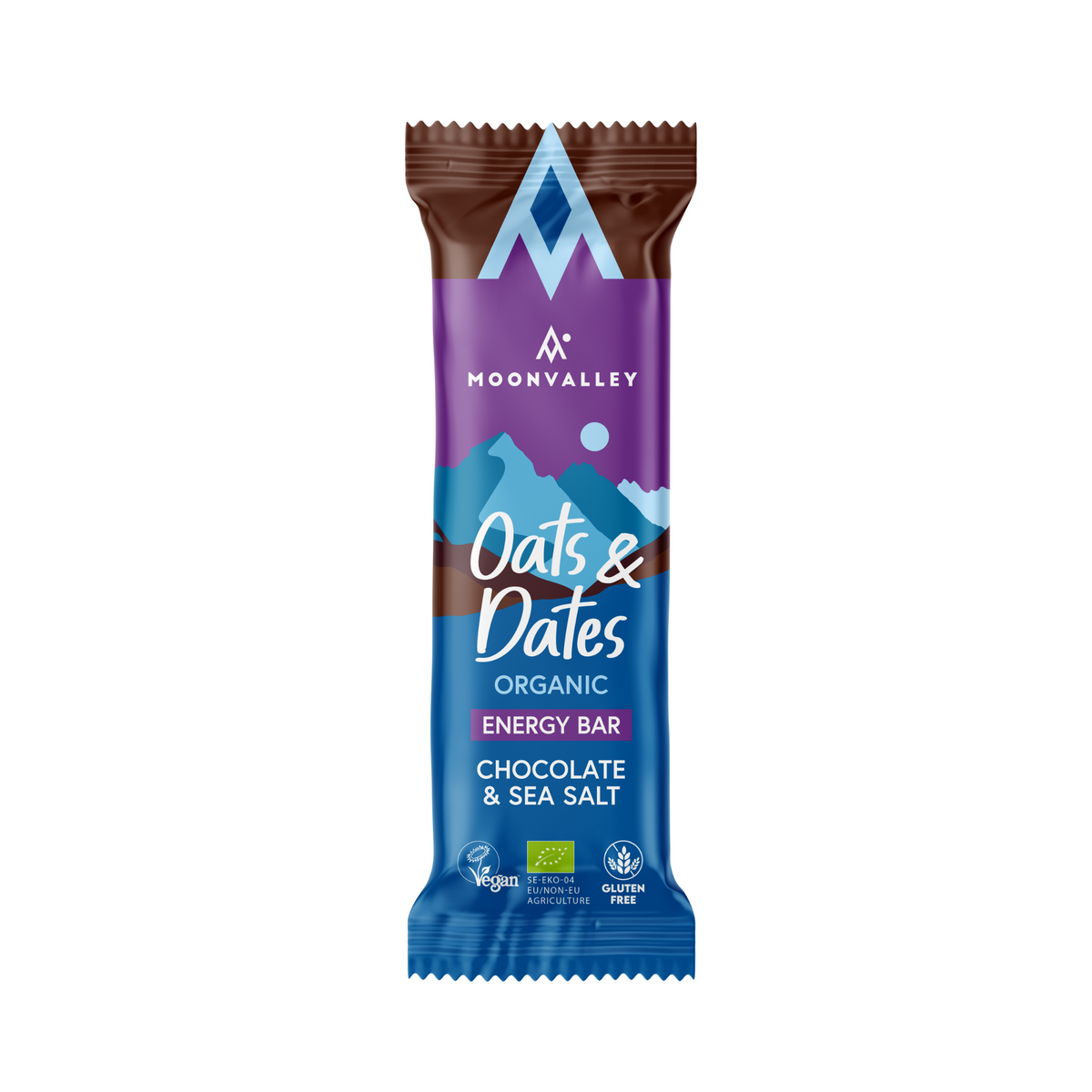 Ekologiska Energibars Oats & Dates Choklad & Havssalt 12-pack