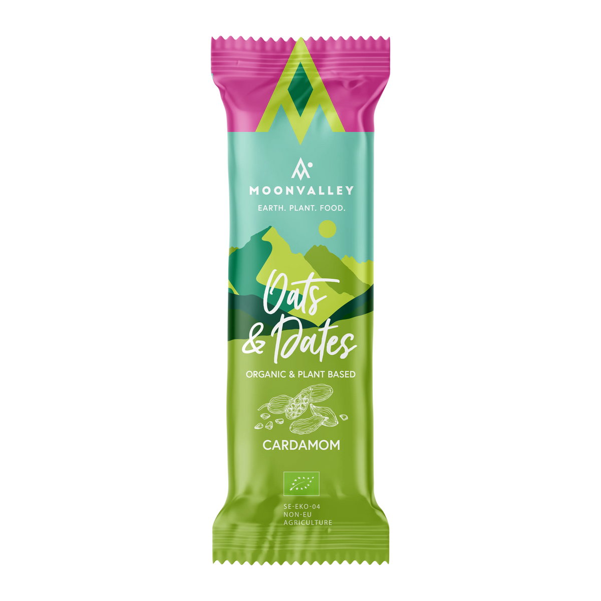 Ekologiska Energibars Oats & Dates Kardemumma 12-pack