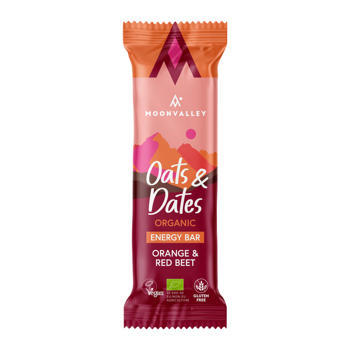 Ekologiska Energibars Oats & Dates Apelsin & Rödbeta 12-pack