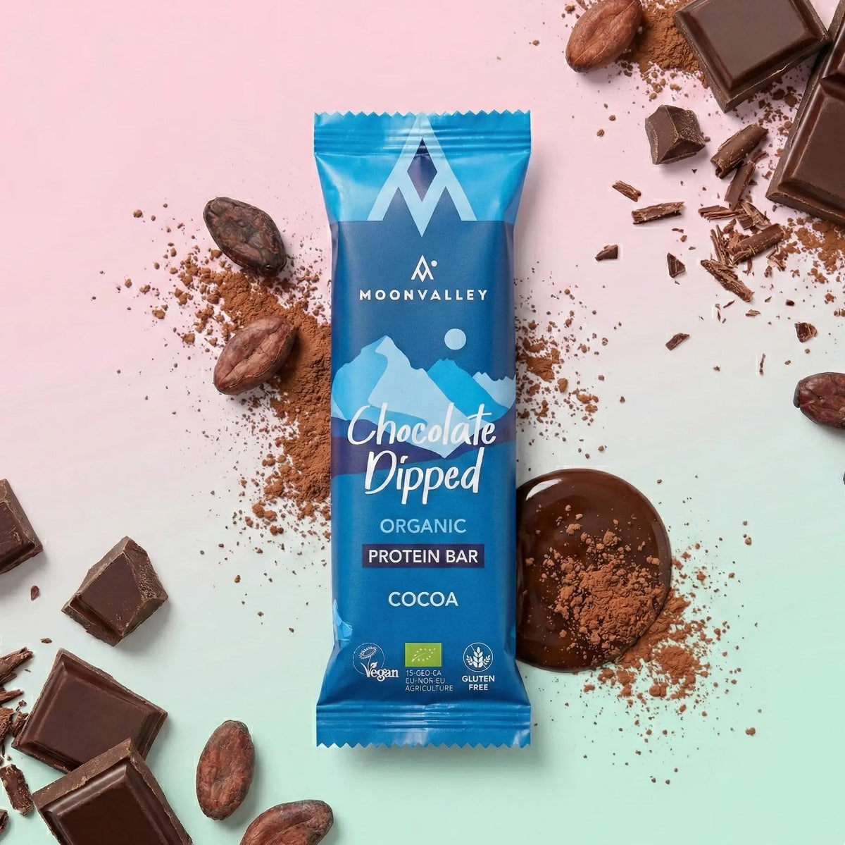 Ekologiska Proteinbars Chokladöverdrag Kakao 12-pack