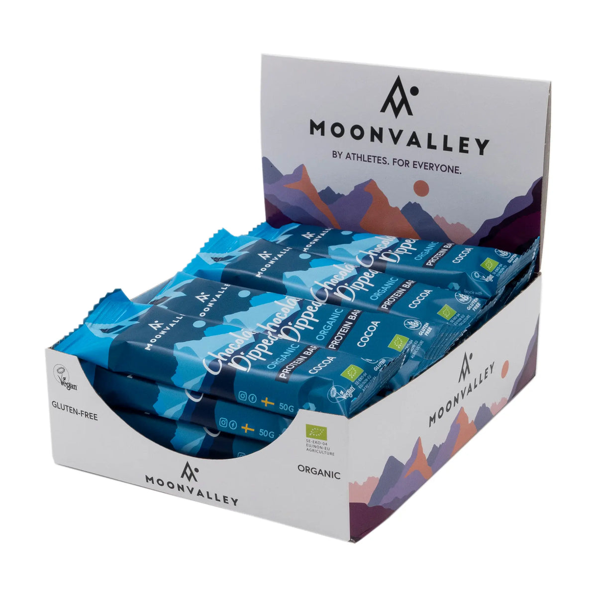 Ekologiska Proteinbars Chokladöverdrag Kakao 12-pack