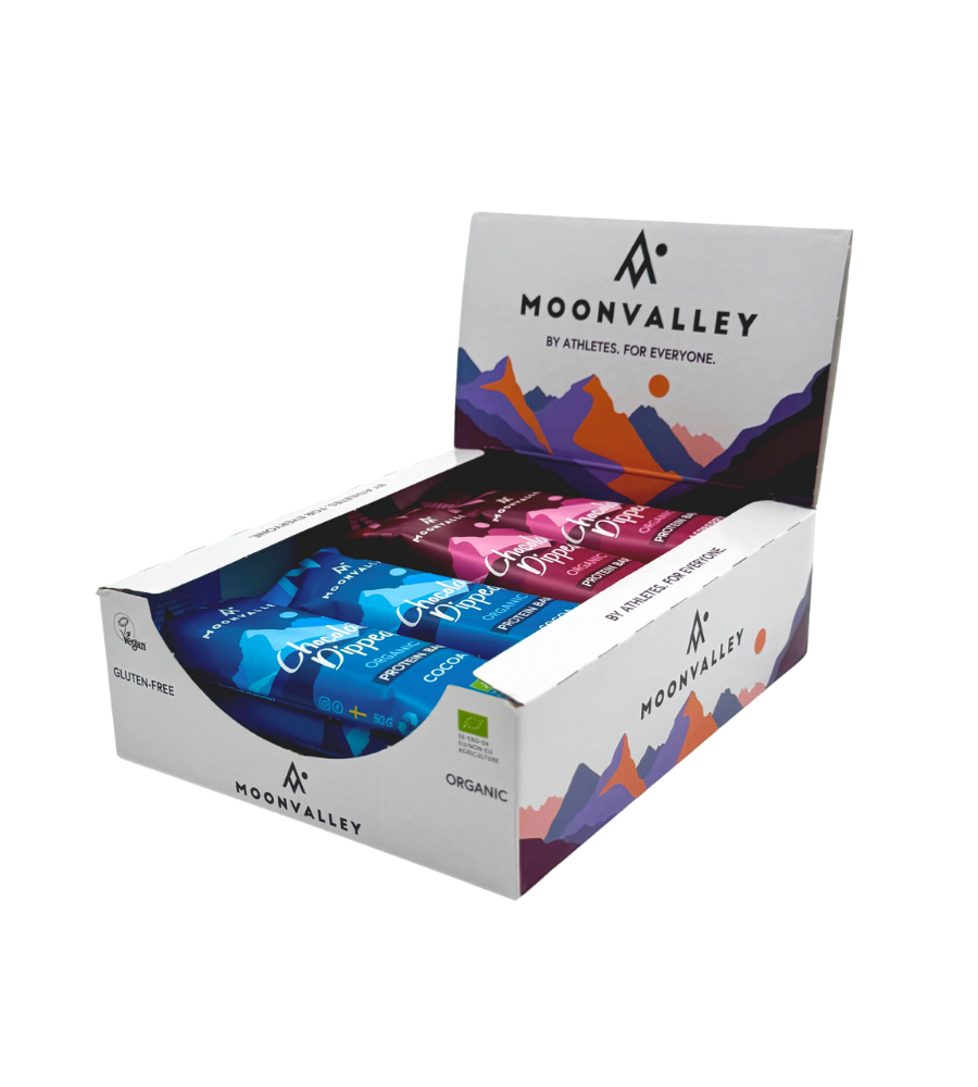Ekologiska Proteinbars Mixlåda 12-pack