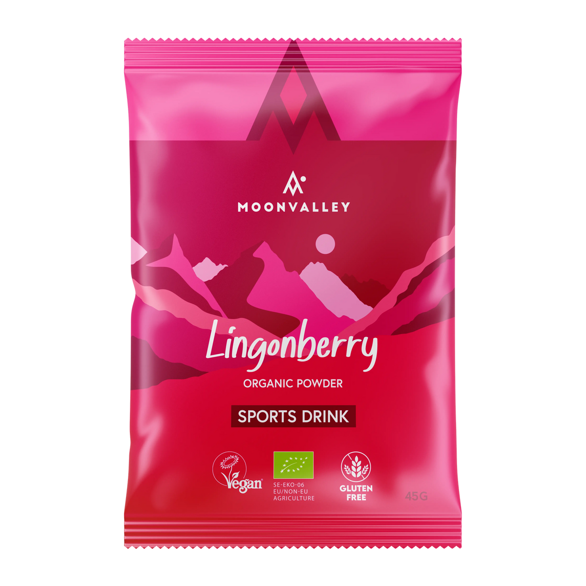 Ekologisk Sportdryck Lingon 12-pack