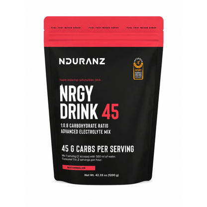 Nduranz Nrgy Drink 45 - 1200g - TRÄNING & PERFORMANCE BUTIKEN