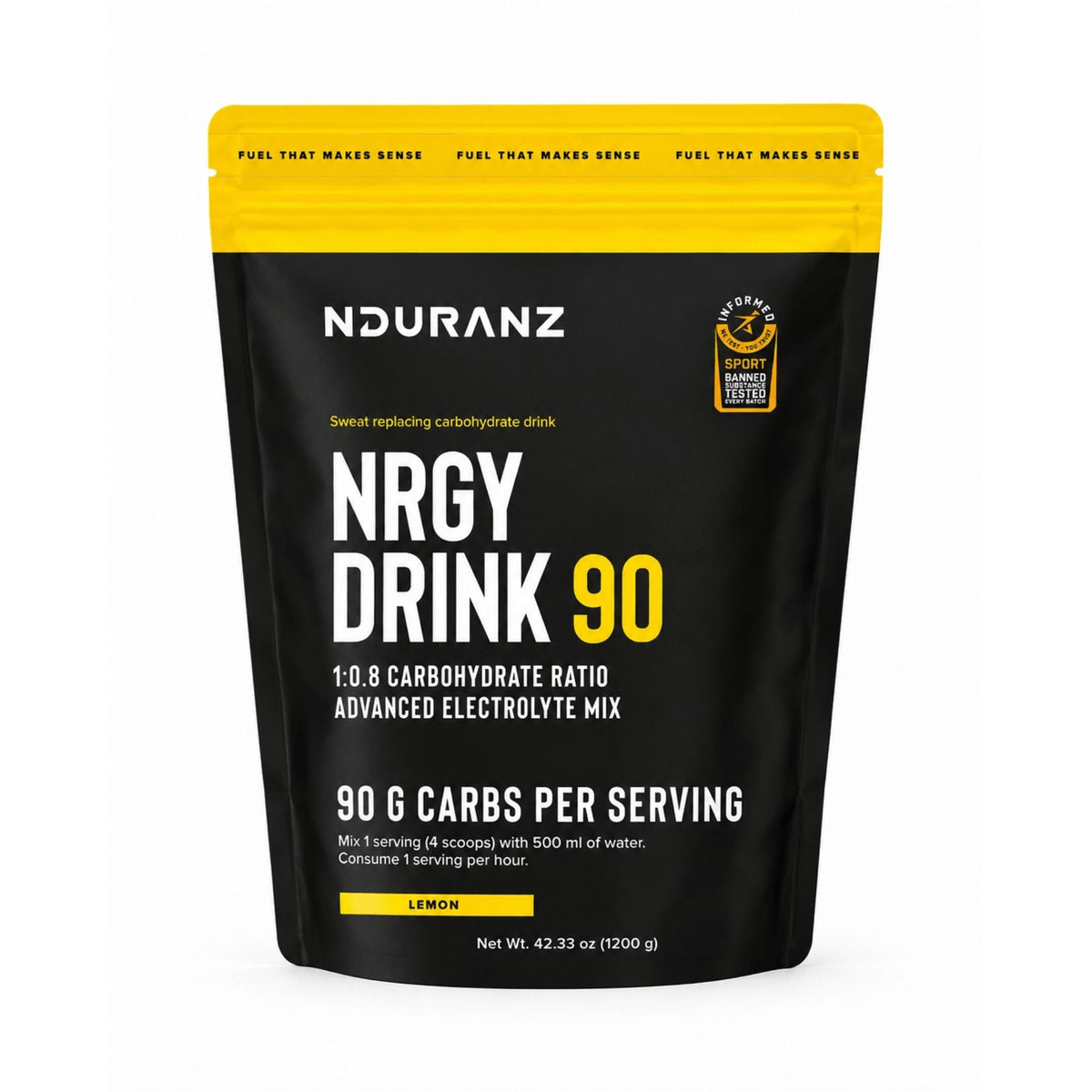 Nduranz Nrgy Drink 90 - 1200g - TRÄNING & PERFORMANCE BUTIKEN