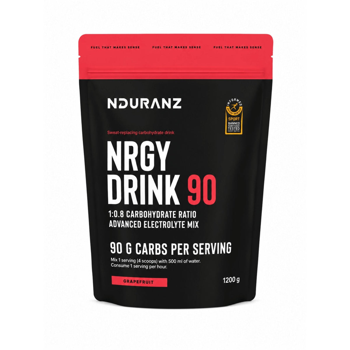 Nduranz Nrgy Drink 90 - 1200g - TRÄNING & PERFORMANCE BUTIKEN