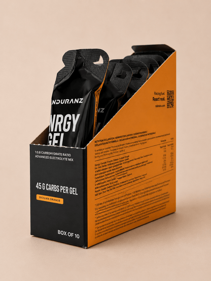 Nduranz Nrgy Gel 45, 10-pack - TRÄNING & PERFORMANCE BUTIKEN