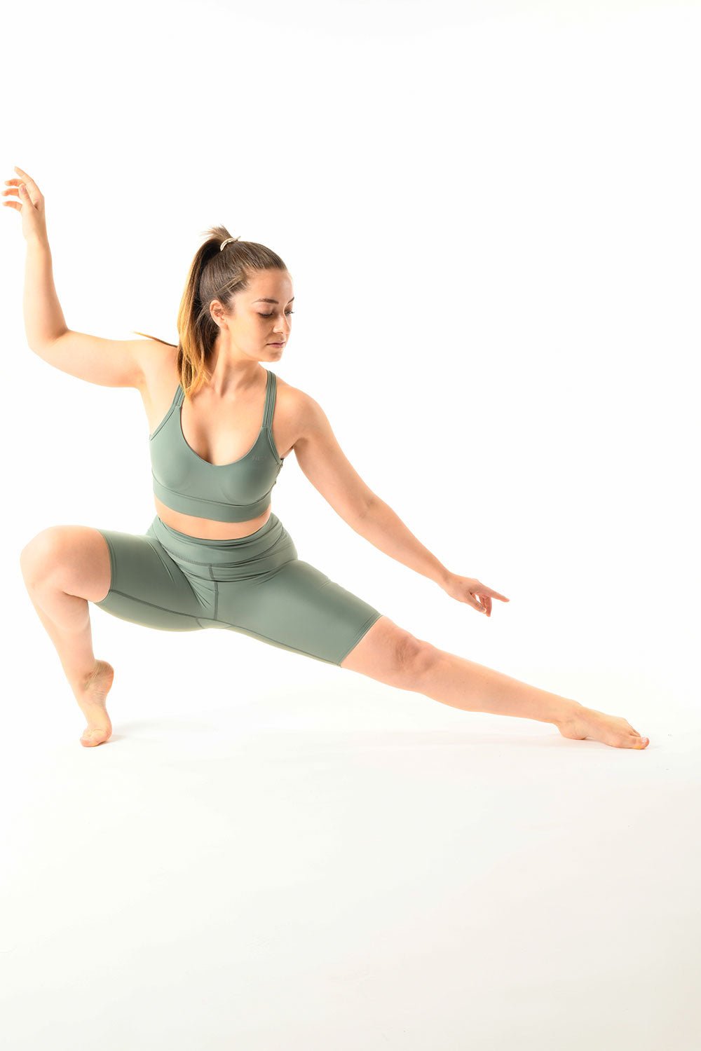 Nimbus High Waist Shorts - Minty Lt Green - TRÄNING & PERFORMANCE BUTIKEN