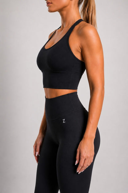 NOIR Cross Top Black - TRÄNING & PERFORMANCE BUTIKEN