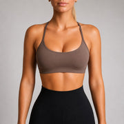 NOIR Flow Bra Brown