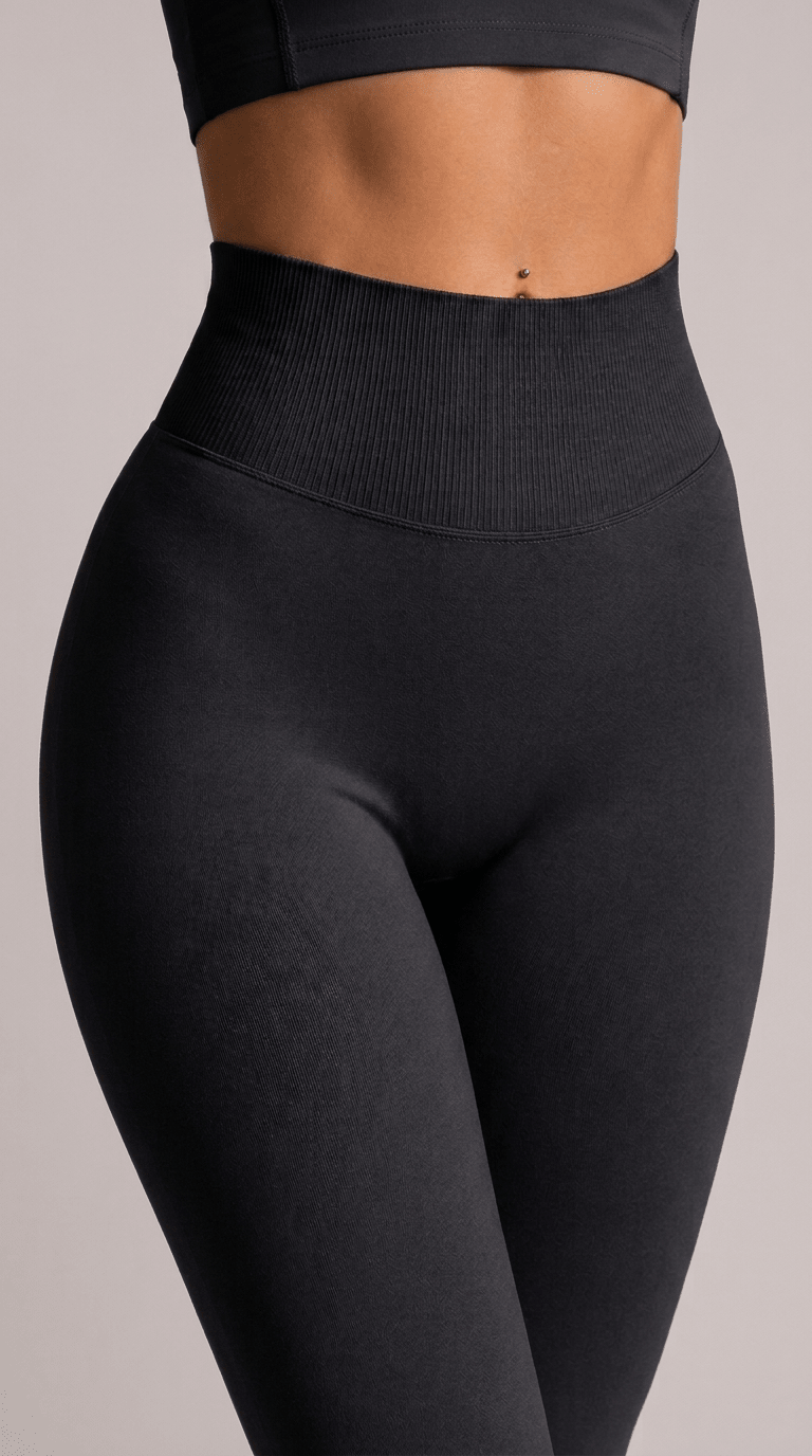 NOIR Scrunch Leggings Black - TRÄNING & PERFORMANCE BUTIKEN