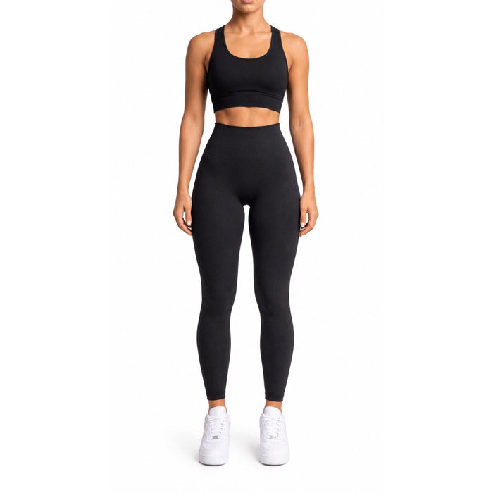 NOIR Scrunch Leggings Black