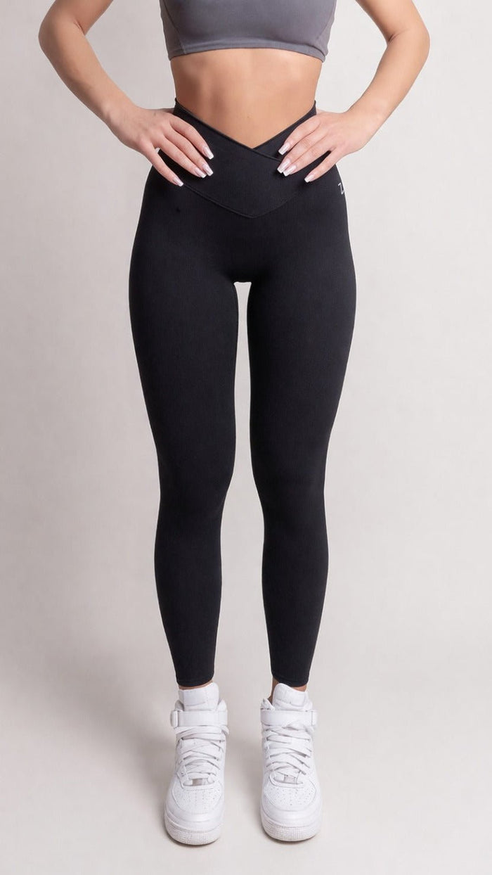 NOIR Vcross Performance Leggings Black