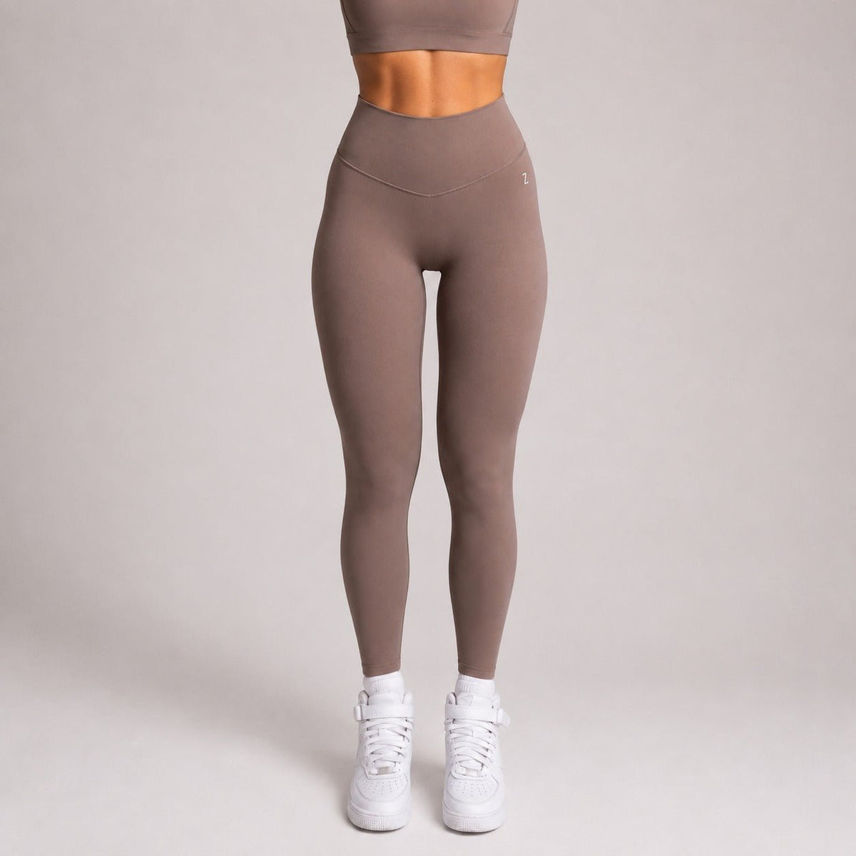 NOIR Yoga Leggings Brown - TRÄNING & PERFORMANCE BUTIKEN