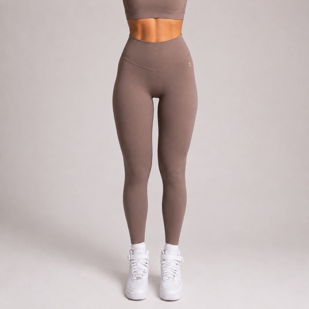 NOIR Yoga Leggings Brown - TRÄNING & PERFORMANCE BUTIKEN