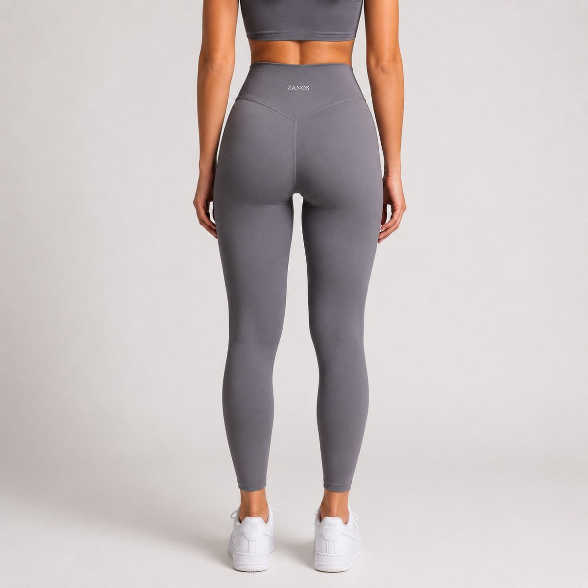 NOIR Yoga Leggings Grey - TRÄNING & PERFORMANCE BUTIKEN