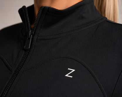 NOIR Zip Jacket Black - TRÄNING & PERFORMANCE BUTIKEN