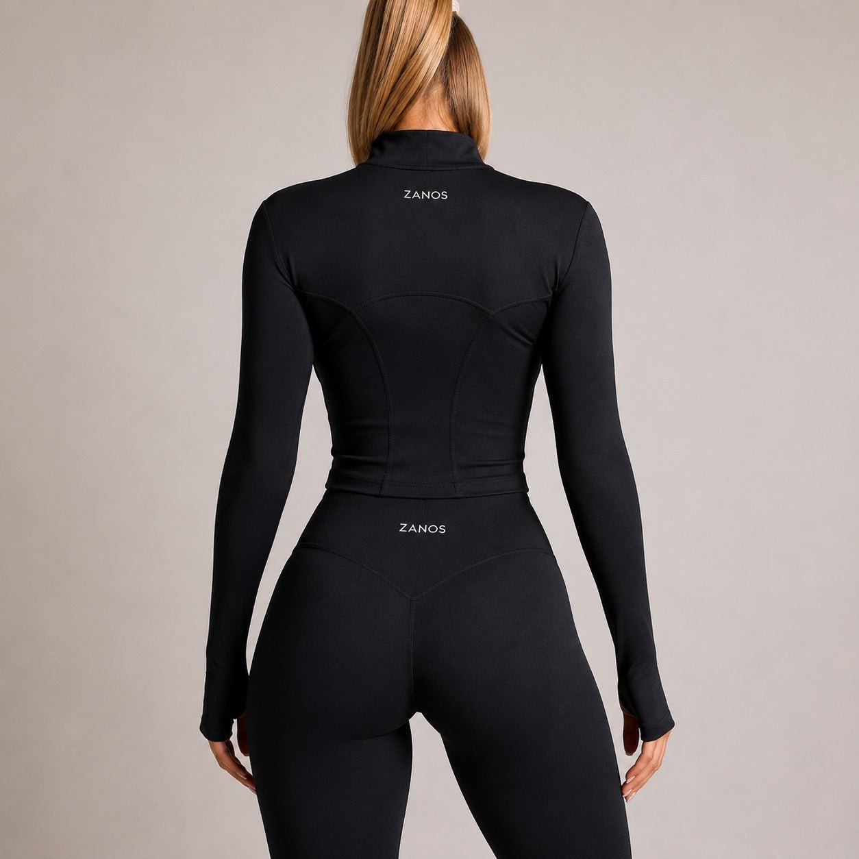 NOIR Zip Jacket Black - TRÄNING & PERFORMANCE BUTIKEN
