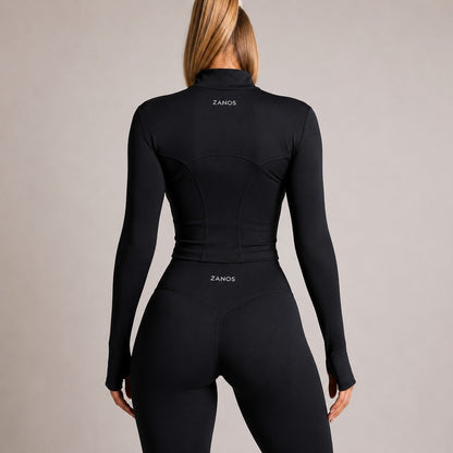 NOIR Zip Jacket Black - TRÄNING & PERFORMANCE BUTIKEN